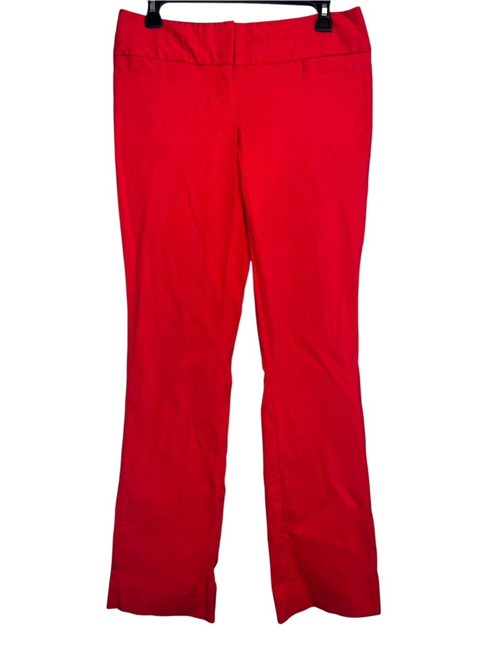 The Limited Exact Stretch Red Career Dress Pants Women Size 6 Bootcut